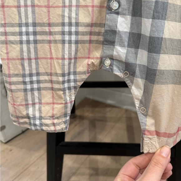 Burberry Plaid Baby Onesie - Picture 5 of 6